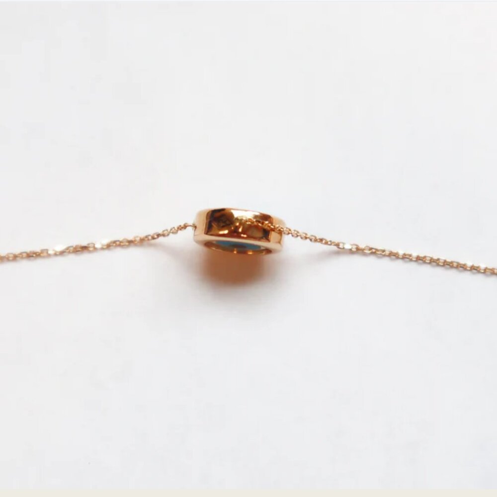Evil Eye 18k Gold Necklace - Picture 5 of 8